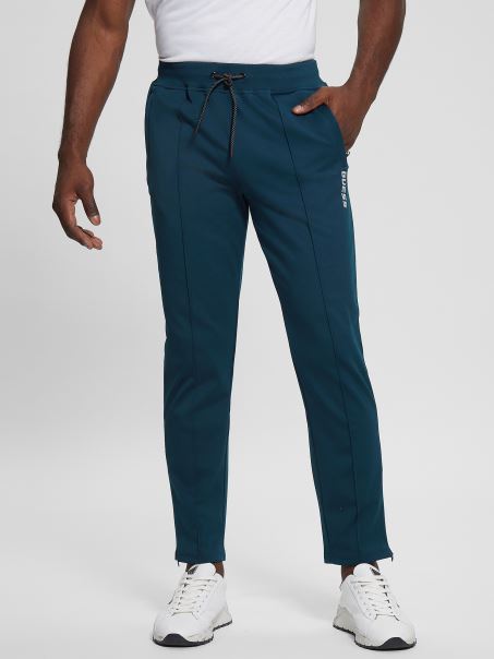 Pantaloni De Sport Eco Beamount Spectru Albastru Guess