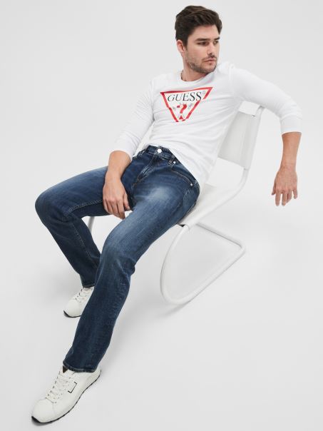 Delta Wash Eco Obișnuit Blugi Drepti Guess