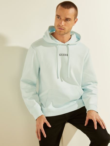 Hanorac Guess Marseille Blue Eco Roy Logo