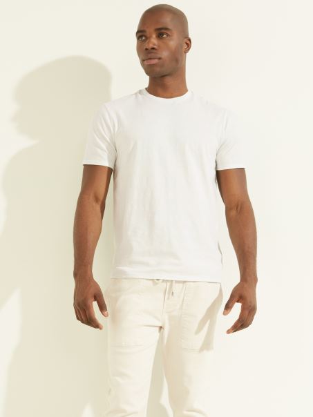 Eli Washed Tee Albastru Polar Multi Guess