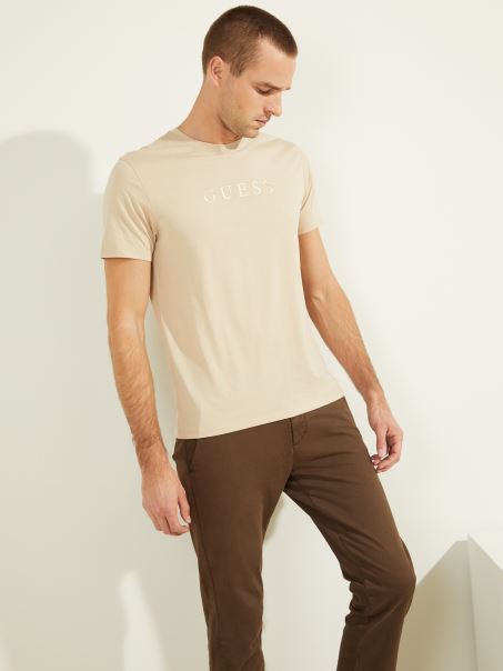 Tricou Cu Logo Brodat Guess Nomad