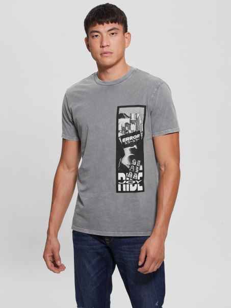 Guess Joy Ride Tee Steel Ball Multi