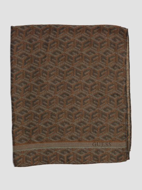 Guess Eșarfă Neagră Ederlo