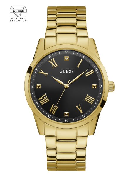 Ceas Analog Cu Diamante Auriu Guess Gold