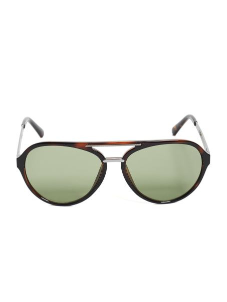 Ochelari De Soare Aviator Logo Samuel Havana întunecată Guess