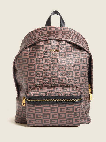 Rucsac Compact Guess Escape Maro