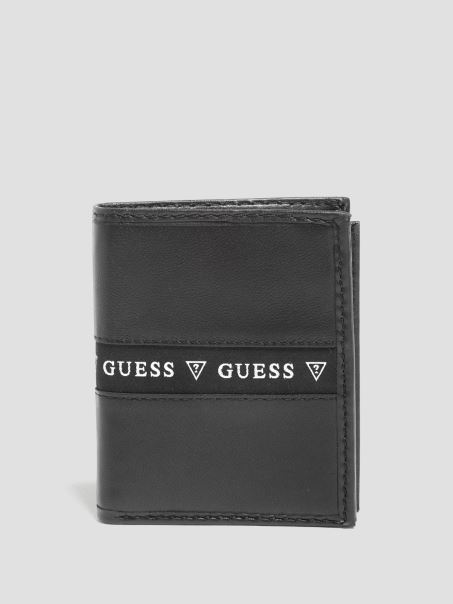 Portofel Negru Evandro Bifold Guess
