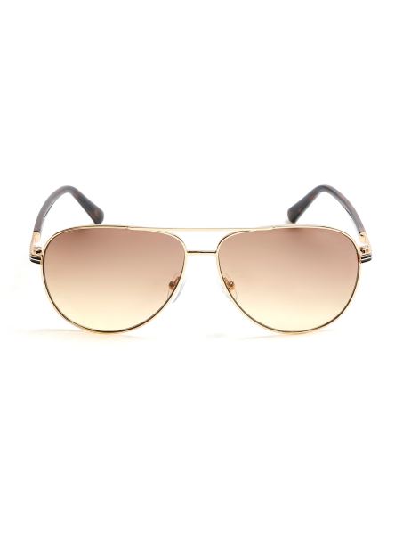 Ochelari De Soare Din Metal Aviator Broasca Testoasa Guess
