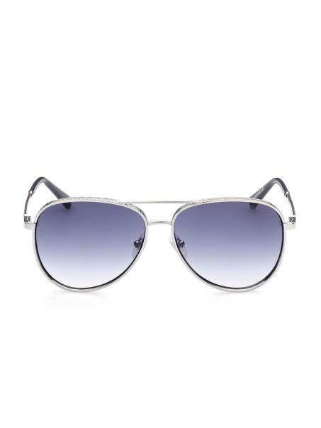 Ochelari De Soare Aviator Guess Blk/argintii