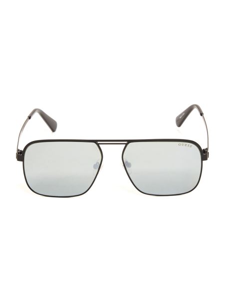 Top Bar Ochelari De Soare Aviator Negri Guess