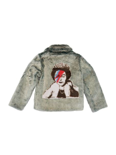 Guess Alpine Grove Palton Regina Din Blană Artificială (copii 7-16)