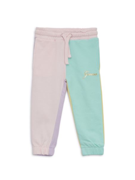 Pantaloni De Jogging Guess Eco Color-block (2-7) Multicolori Multi