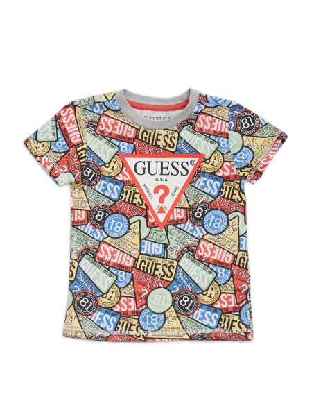 P064 Tricou Imprimat Guess (2-7)
