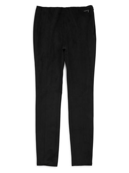 Jambiere Minime Din Piele Sintetică Neagră Jet (7-16) Guess