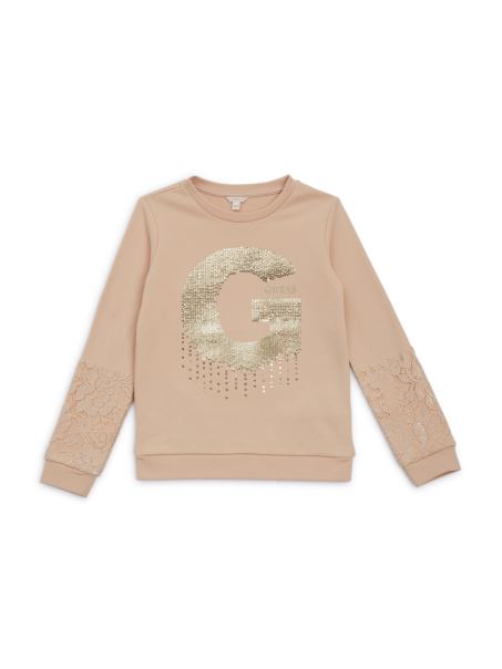 Top Cosmic Vanilla Guess Active Cu Inserții Din Dantelă (7-16)