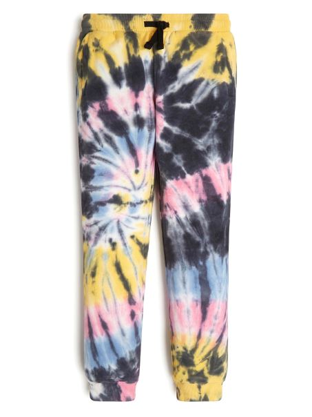 Ghici Minime Spirală Tie-dye Joggeri (7-14) Spiral Tie Dye Lemon Mist