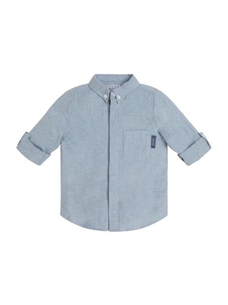 Cămașă Cu țesătură Periată (3m-7) Guess Polar Blue Multi