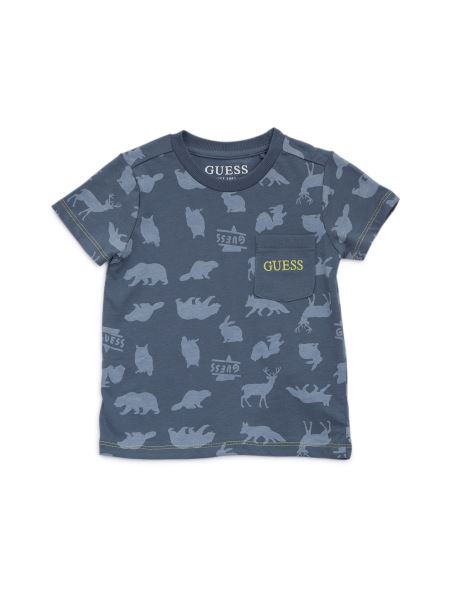 Tricou Grafic Guess (2-7) Combo Animal Pictat