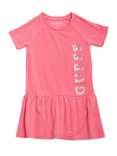 Rochie Cu Logo-ul Cu Paiete Guess (2-7) Ravage Mustață/albastru