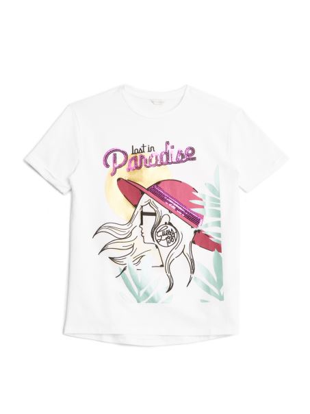 Alb Pur Lost In Paradise Tee (7-14) Ghici