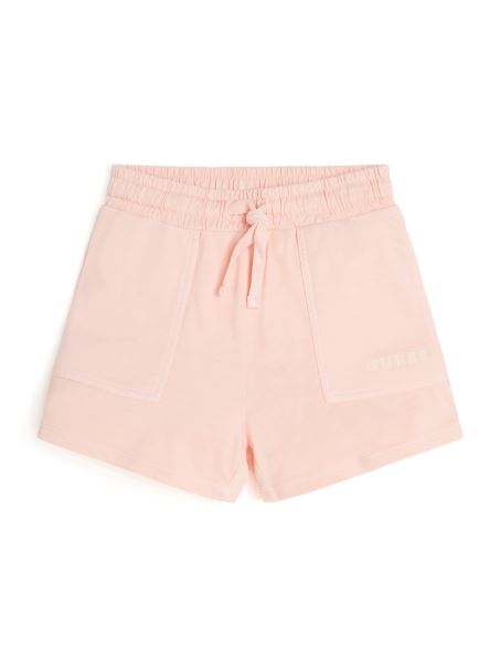 Pantaloni Scurți Activi Guess Peach Creme Eco Terry (7-16)