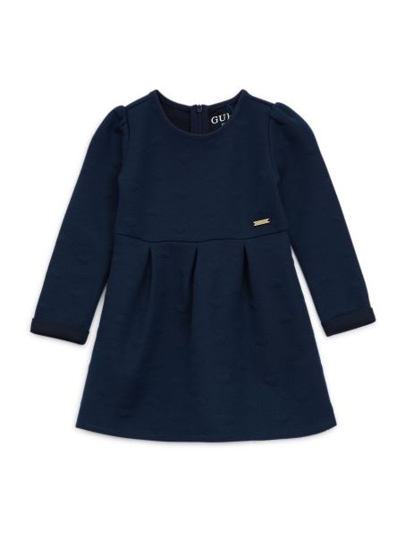 Rochie Secret Albastru Guess Jacquard (2-7)