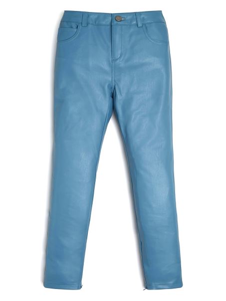 Cyclone Blue Minimie Pantaloni Din Piele Artificială (7-14) Guess