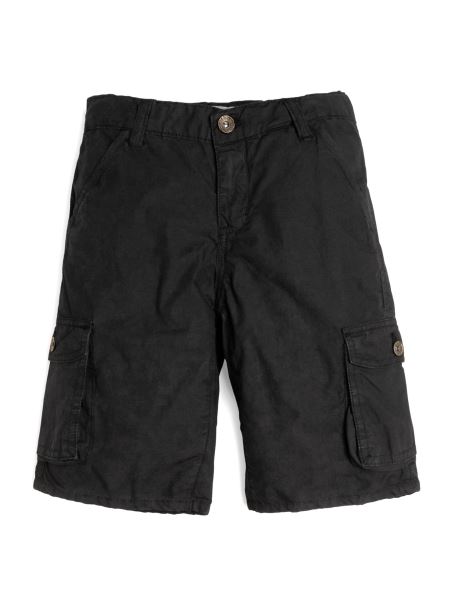 Pantaloni Scurți Cargo Negru Jet (7-14) Ghici