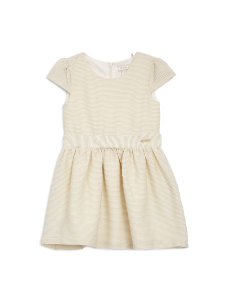 Rochie Guess Shimmer (2-7) Crem Lurex Aur Alb