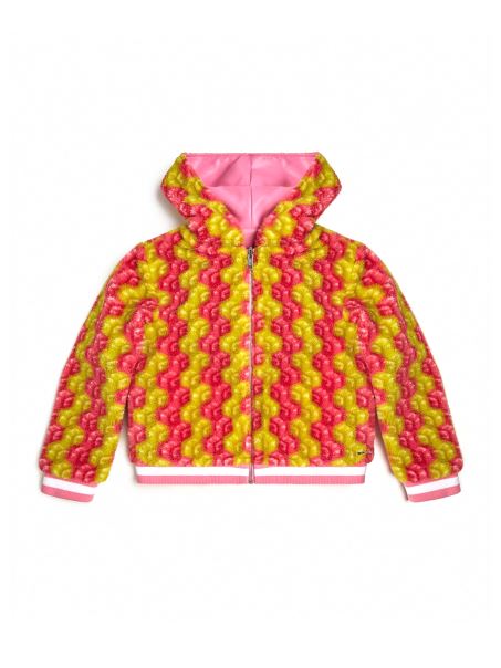 Geacă De Zbor Reversabilă Guess Pinaple Galben/portenho P (7-16)