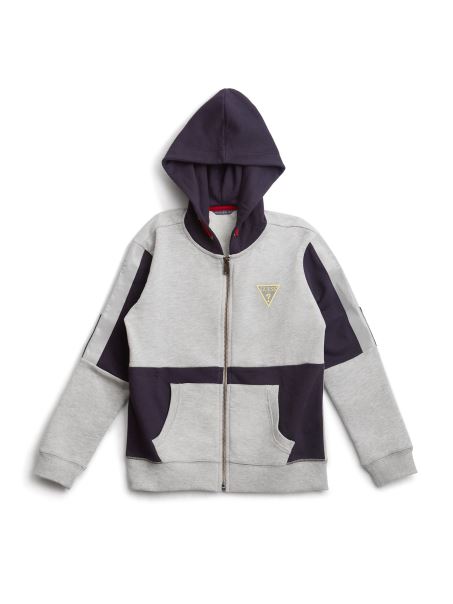Hanorac Cu Fermoar Guess Active Heather Light Stone (7-14)