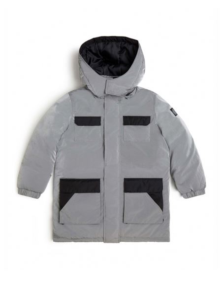 Jachetă Căptușită Guess Iridescent (7-16) Argintiu