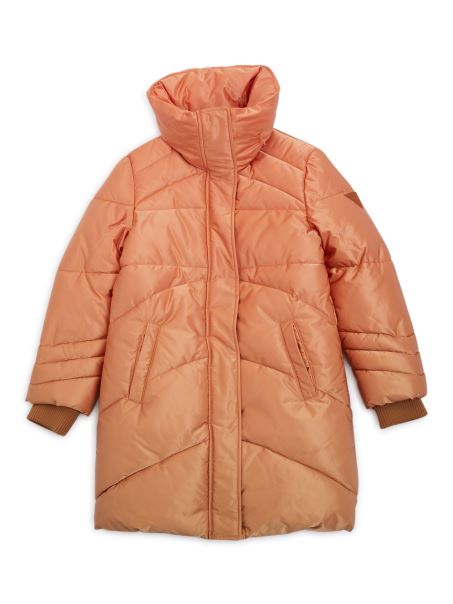 Jachetă Căptușită Guess Cu Paragate (4-14) Chihlimbar Degradat