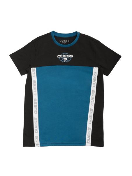 Tricou Cu Logo-ul Color-block Fantasy Petrol (7-12) Guess